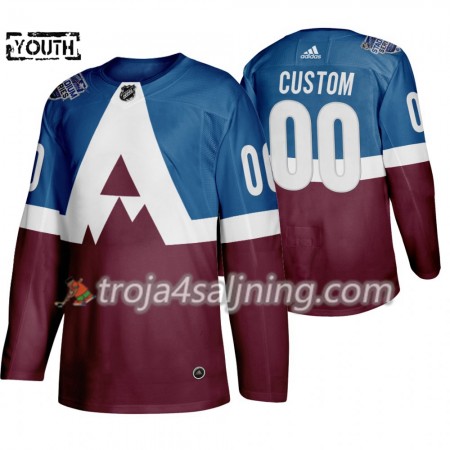 Colorado Avalanche tröja Customized Adidas 2020 Stadium Series Authentic - NHL Tröjor Barn